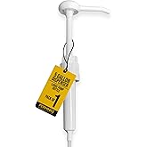 5 Gallon Pump Dispenser - Bucket, Jug &amp; Bottle, Shampoo, Detergent, 1 Pack | Also works with conditioner, oil &amp; degreaser. Leak-resistant cap cuts spills - great for refills &amp; measured one-pump dosing.