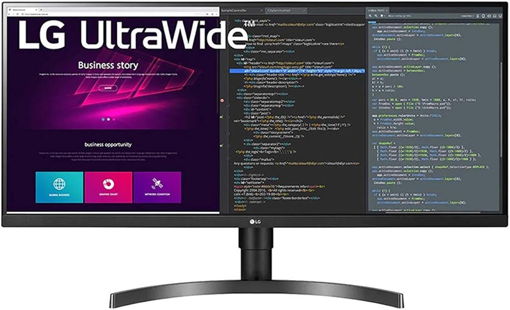LG 34WN750-B 34 Inch UltraWide QHD Monitor IPS 34WN750B