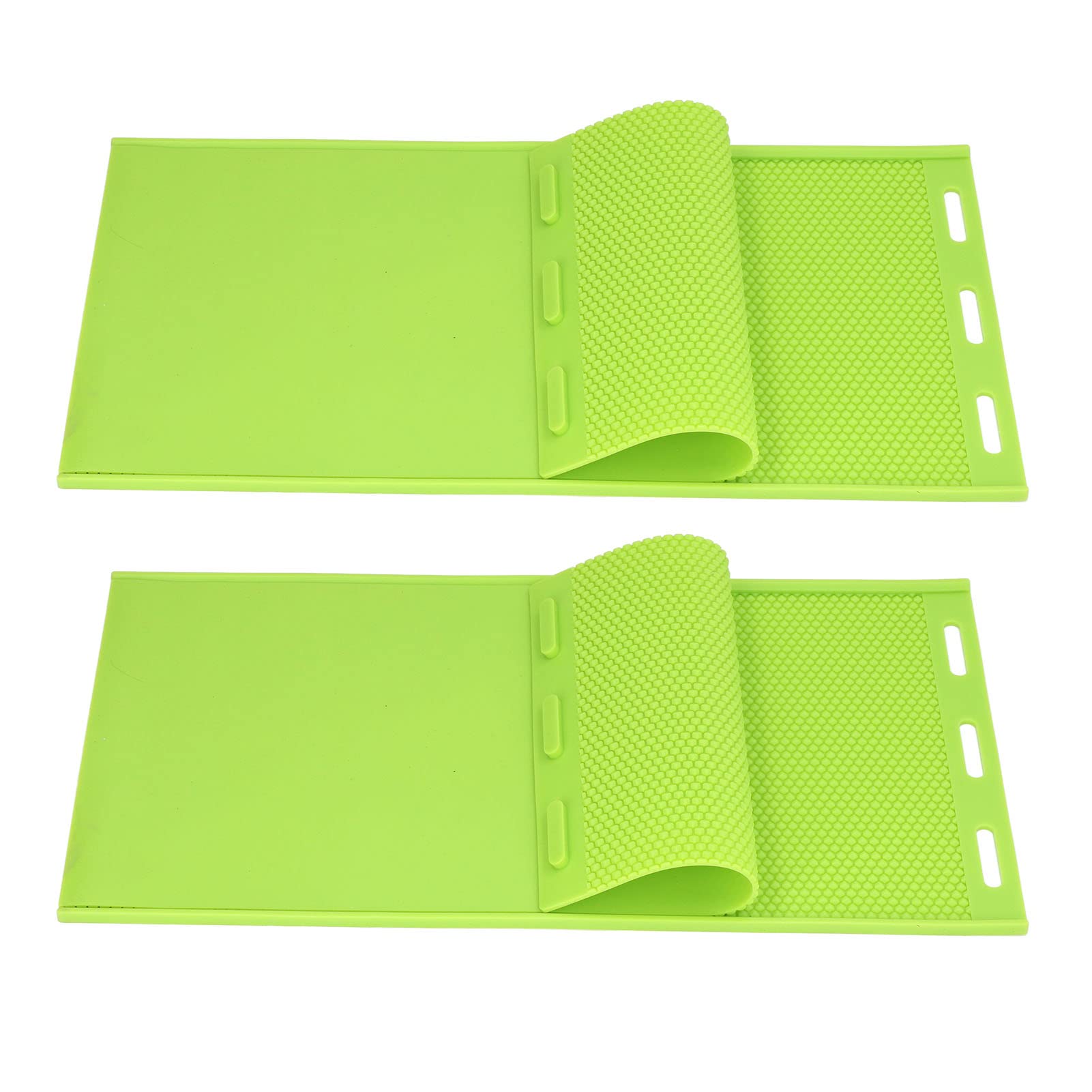 2Pcs Beehive Wax Press Mould, Bees Wax Honeycomb Sheet Making Honeycomb Sheets Making Mould for Beekeeping
