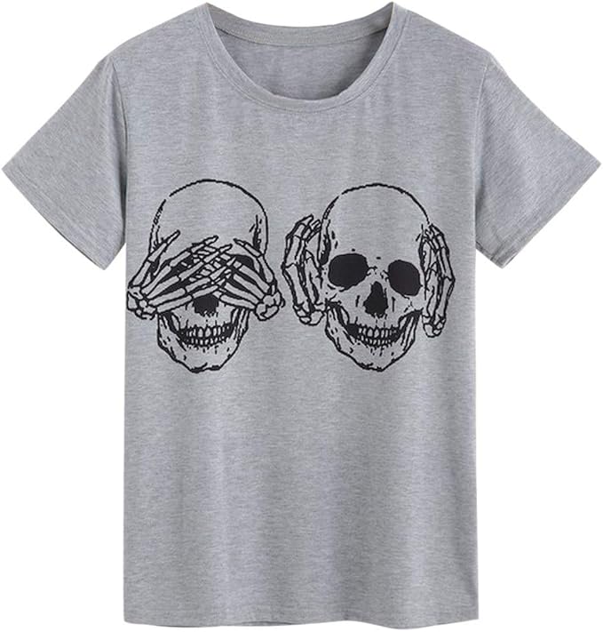 maglietta teschio