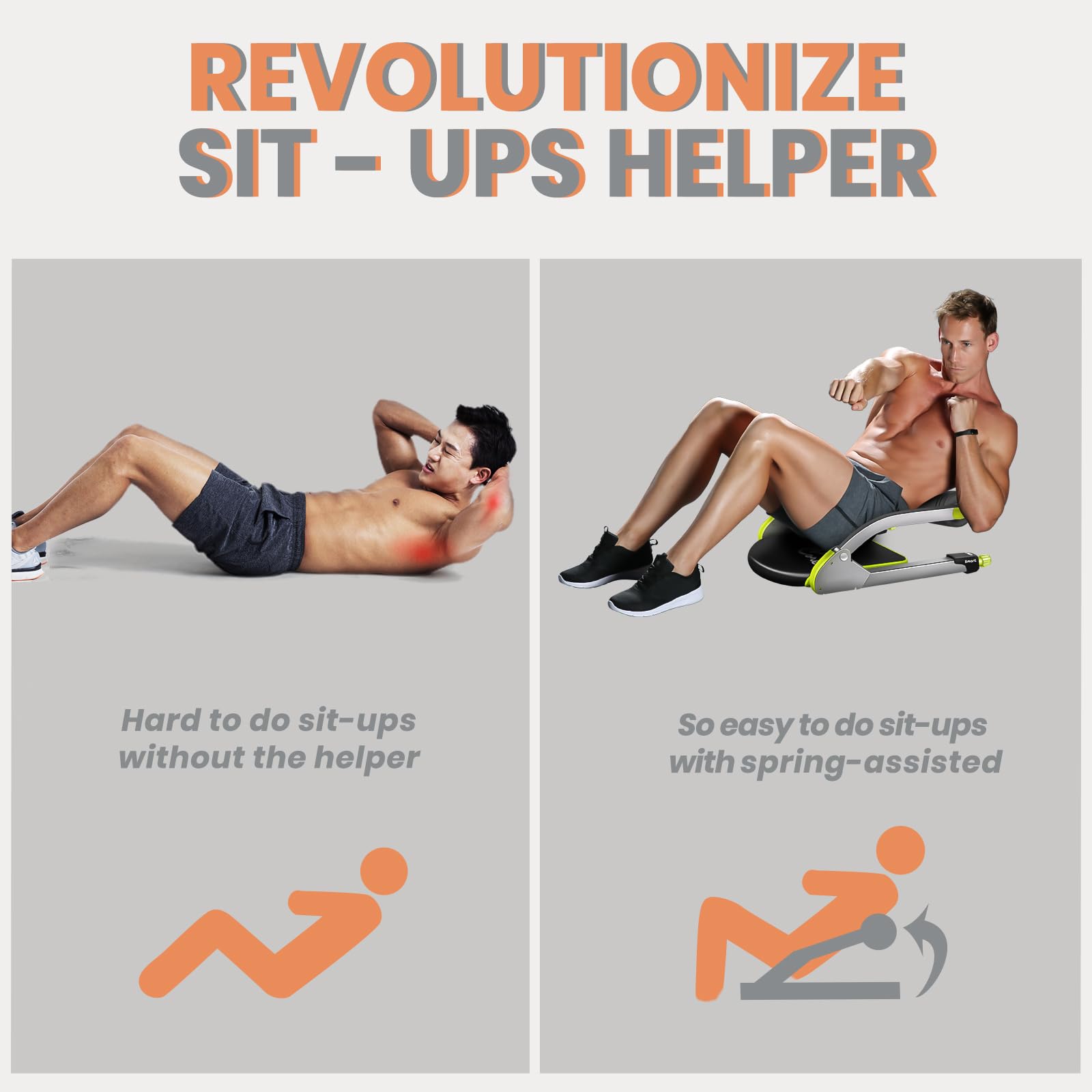 WONDER CORE Smart, Ab Machine, Ab Workout Equipment, Sit Up Machine & Exercise Equipment, Ab Crunch Machine for Stomach Workout, Ab Core Trainer Abdominal Machine for Home Gym