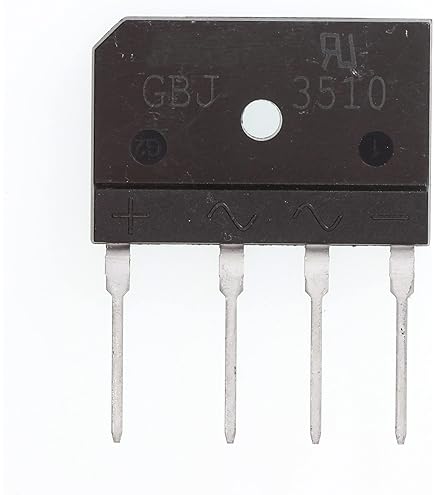 5 Pieces GBJ2510 25A 1000V Bridge Rectifier Diode Glass