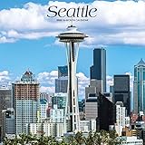 Seattle 2020 12 x 12 Inch Monthly Square Wall Calendar, USA United States of America Washington Paci by