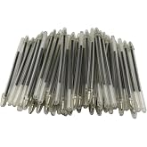 Comfort Axis Flexible Non-Lethal Safety Pens 4" Bendable Pens for Hospitals, Mental Health Institutions and Prisons, Black (100 Pack)