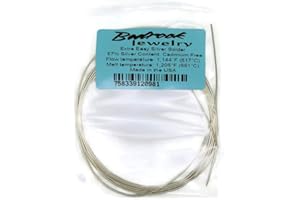 BEDROCK JEWELRY Plumb Silver Jewelry Solder Easy, Medium or Hard … (Extra Easy Silver Solder) /Plomada para soldar joyas de plata Fácil, medio o duro ... (Soldadura de plata muy fácil)