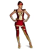 Disguise Women's Marvel Iron Man Movie 3 Iron Girl Bustier Costume