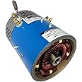 GEM Electric Car Parts - GEM Car Motor - 170-501-0002B : 25 mph @ 72V - 11 HP Peak - High Performance & Made in USA with More Copper & Steel Thus Less Likely to Burn up! (Blue Option)