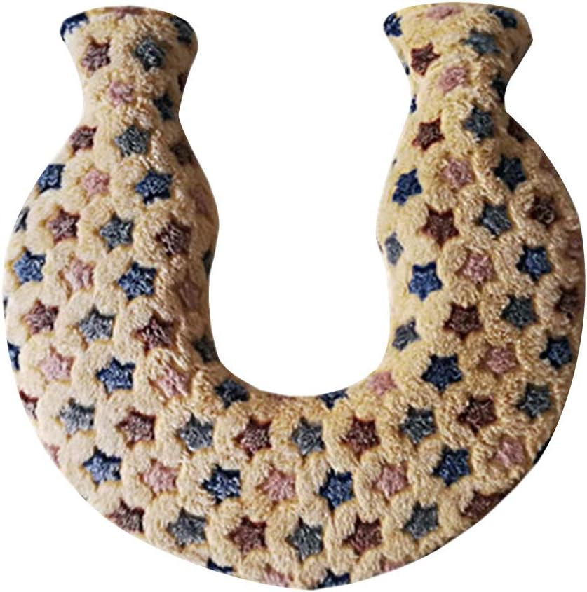 Pena U Shaped Coral Fleece Neck & Shoulder Heat Preservation Hot Water Bag Cover