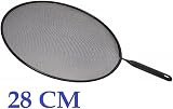 TIJAR Splatter Screen 2pc Set 28cm 24cm Splash Guard Lid Knob Replacement view 5
