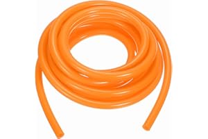 uxcell 5mm ID x 11mm OD Silicone Tubing, 16.4ft High Temp Silicone Air Tube Drip Irrigation Hose Pipe for Home Brewing Wine B
