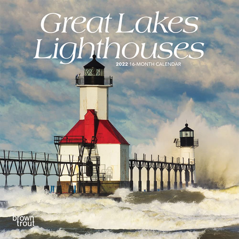 2022 Lighthouse Calendar Great Lakes Lighthouses 2022 7 X 7 Inch Monthly Mini Wall Calendar, Usa  United States Of America Coast: Browntrout Publishers Inc., Browntrout  Publishers Editing Team, Browntrout Publishers Design Team, Browntrout  Publishers Design