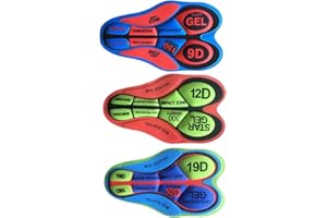 3PCS/LOT Cycling Shorts Gel Pad 9D 12D 19D 20D Cycling Cushion MTB Bike Base Seat Cushion Shockproof Bicycle Underwear Pads (