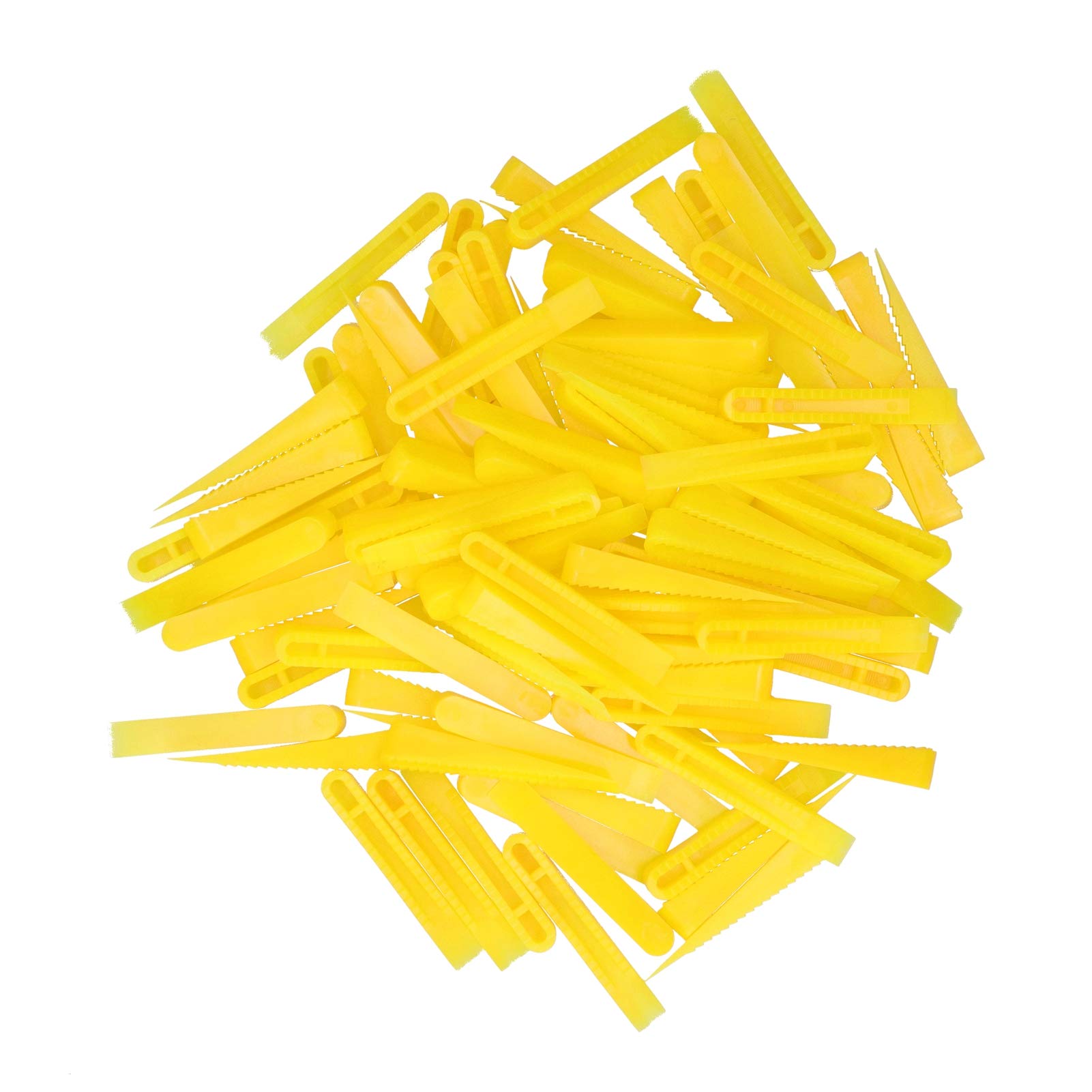 100Pcs Reusable Leveling Wedges, Tile Leveling System Wedges for Tile Leveler Installation