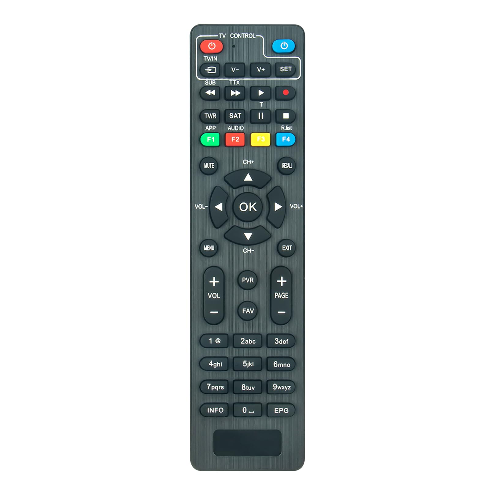ALLIMITY Remote Control Replacement fit for Humax Tivumax Lite HD-3801S2 HD-3601S2 HD-3X00S2 HD-3800S2 HD-3600S2 DIGIMAX-T2 DIGIMAX-NANO
