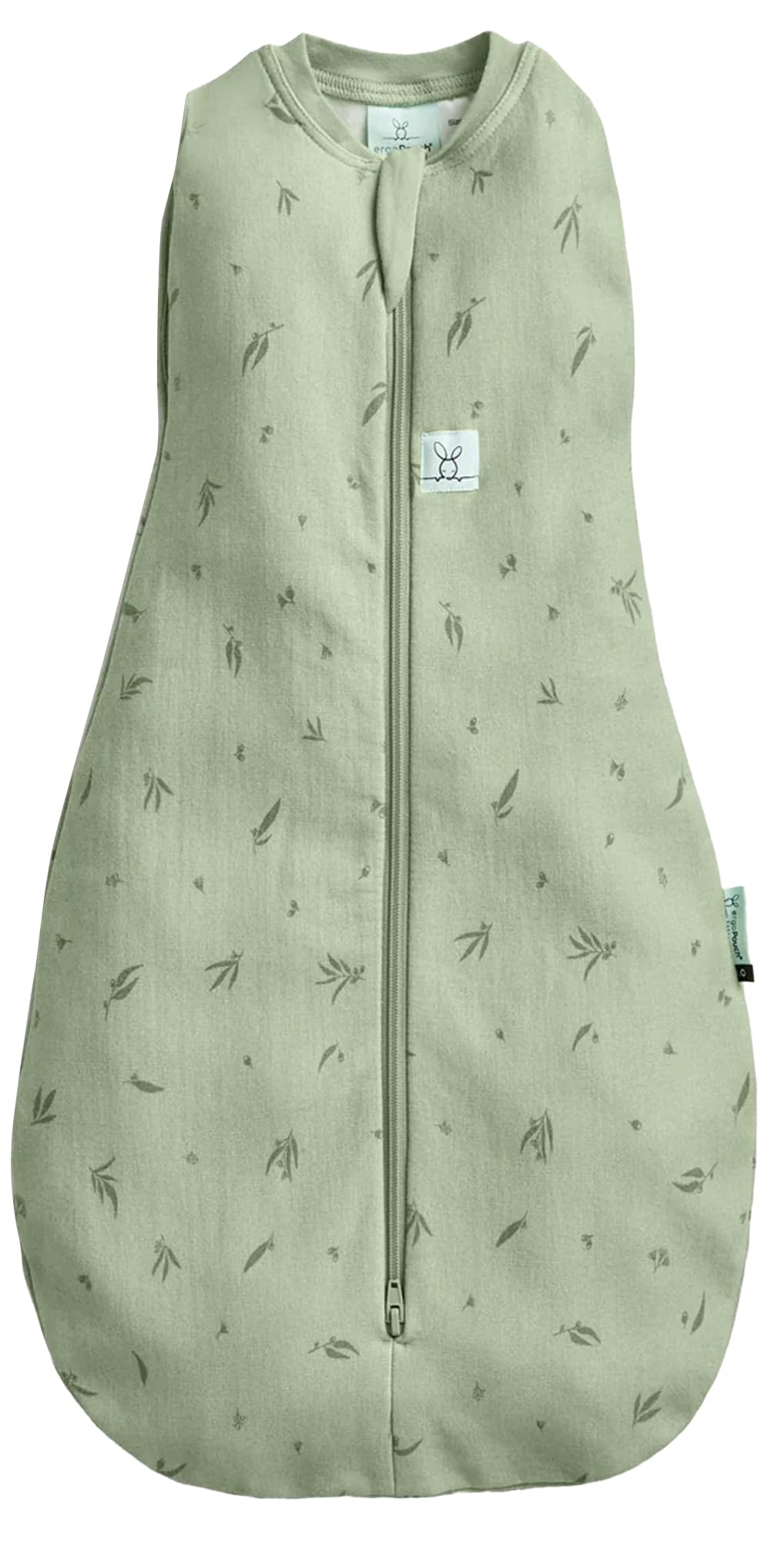 ergoPouch Cocoon Swaddle Sack 1.0 TOG - Baby Sleep Sack, Gentle Snug Fit Helps Calm Startle Reflex, Ideal for Arms In/Out Sleeping, Soft Breathable Fabric for Better Sleep (3-6 Months, Willow)