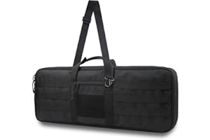 XTACER Tactical Bow Case MOLLE Recurve Takedown Bow Case Fully Padded Case with Shoulder Strap