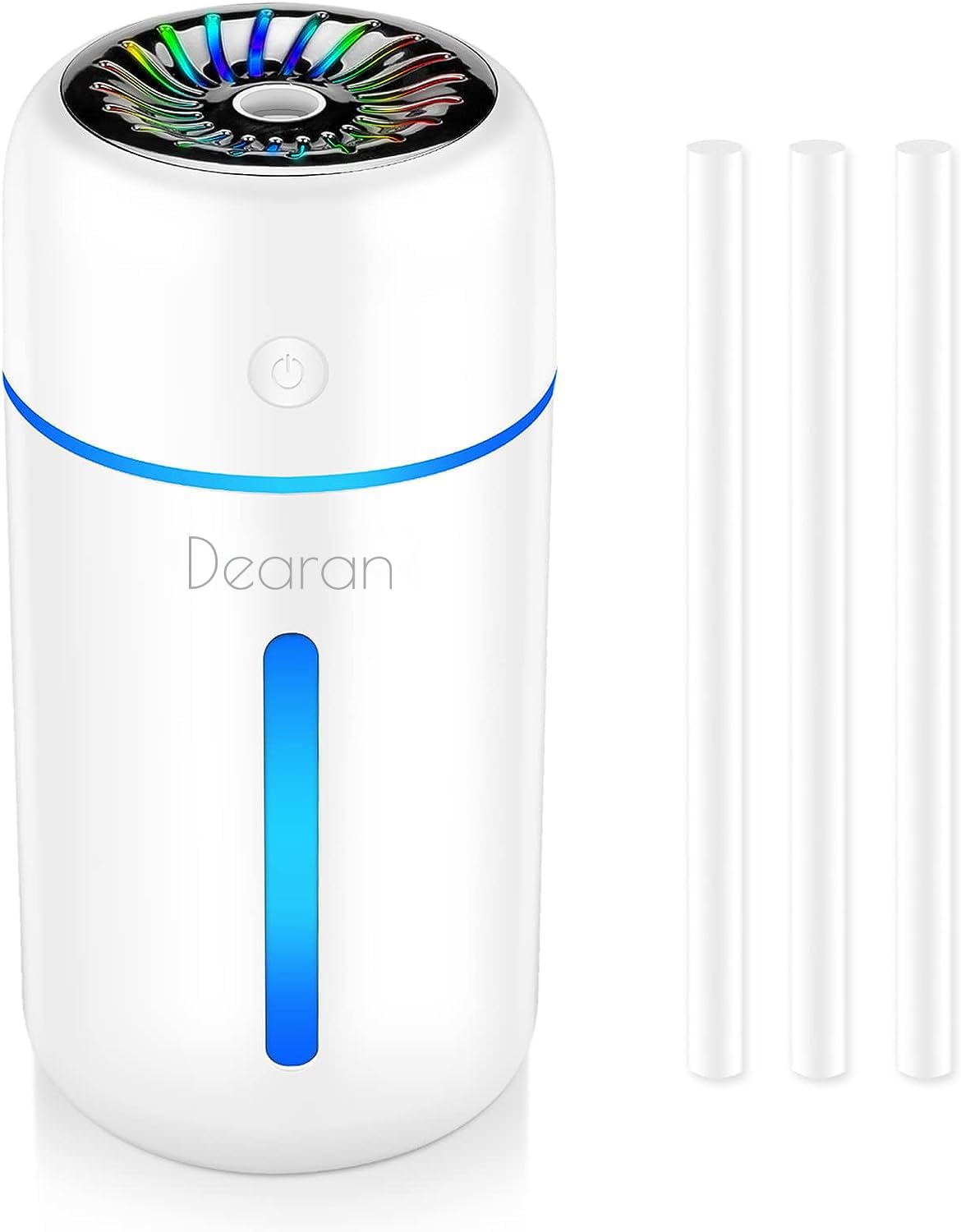 加湿器 家全体用加湿器 卓上 デスク 小型 車用 350ml 大容量 超音波式 次亜塩素酸水対応 空焚き防止 静音 コードレス 気化式 スチーム式 乾燥/花粉対策 車載 フィス 寝室 ミニ プレゼント商品画像