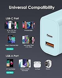 [4 Pack] USB C Charger Block Fast Charging