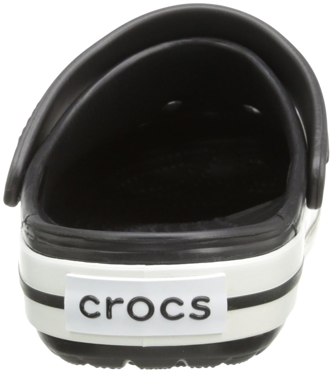 crocs unisex crocband black clogs and mules
