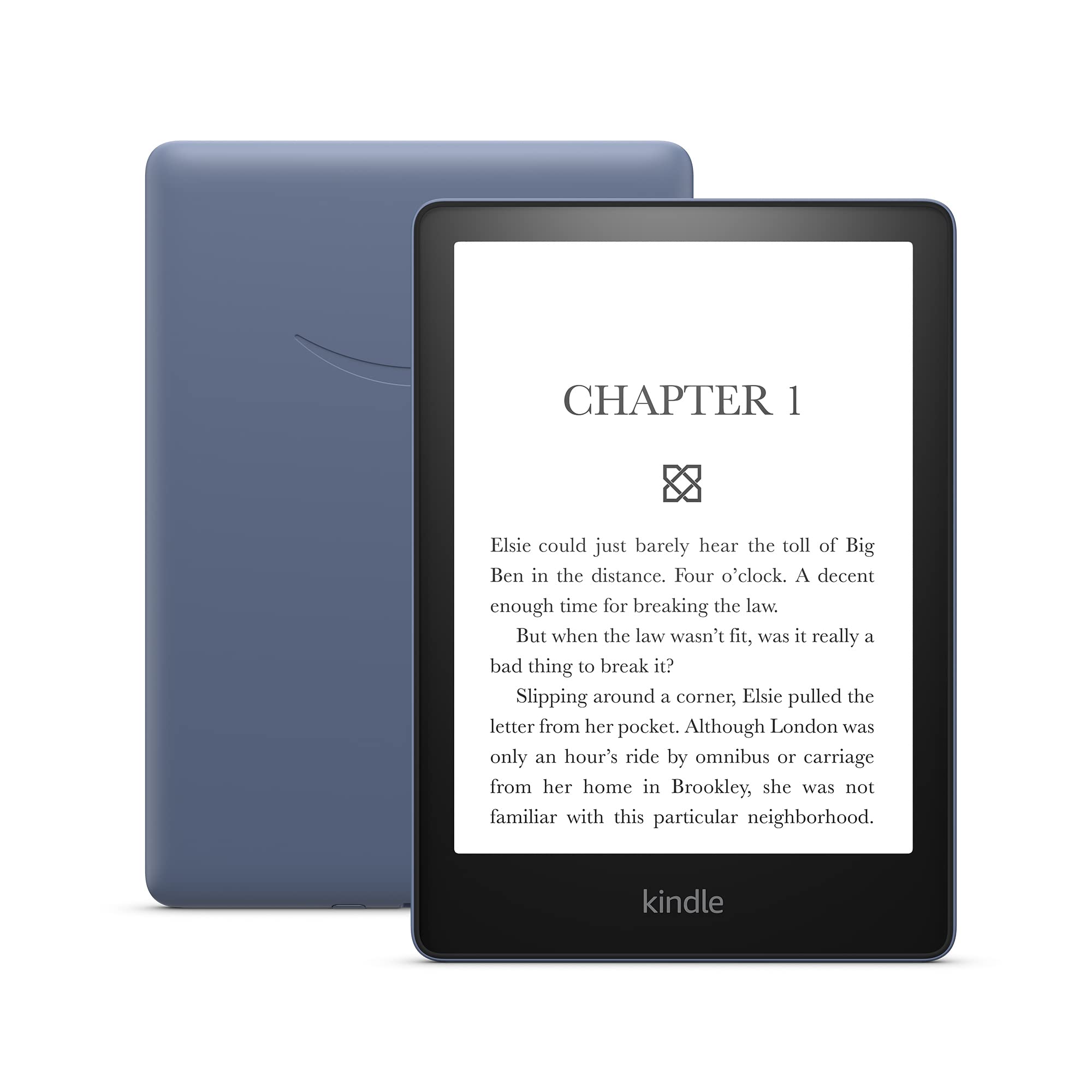 Certified Refurbished Kindle Paperwhite | 16 GB, now with a 6.8" display and adjustable warm light | With ads | Denim
