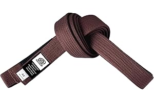 REEVO BJJ Belts - Premium Cotton, IBJJF Compliant, Brazilian Jiu Jitsu Belts