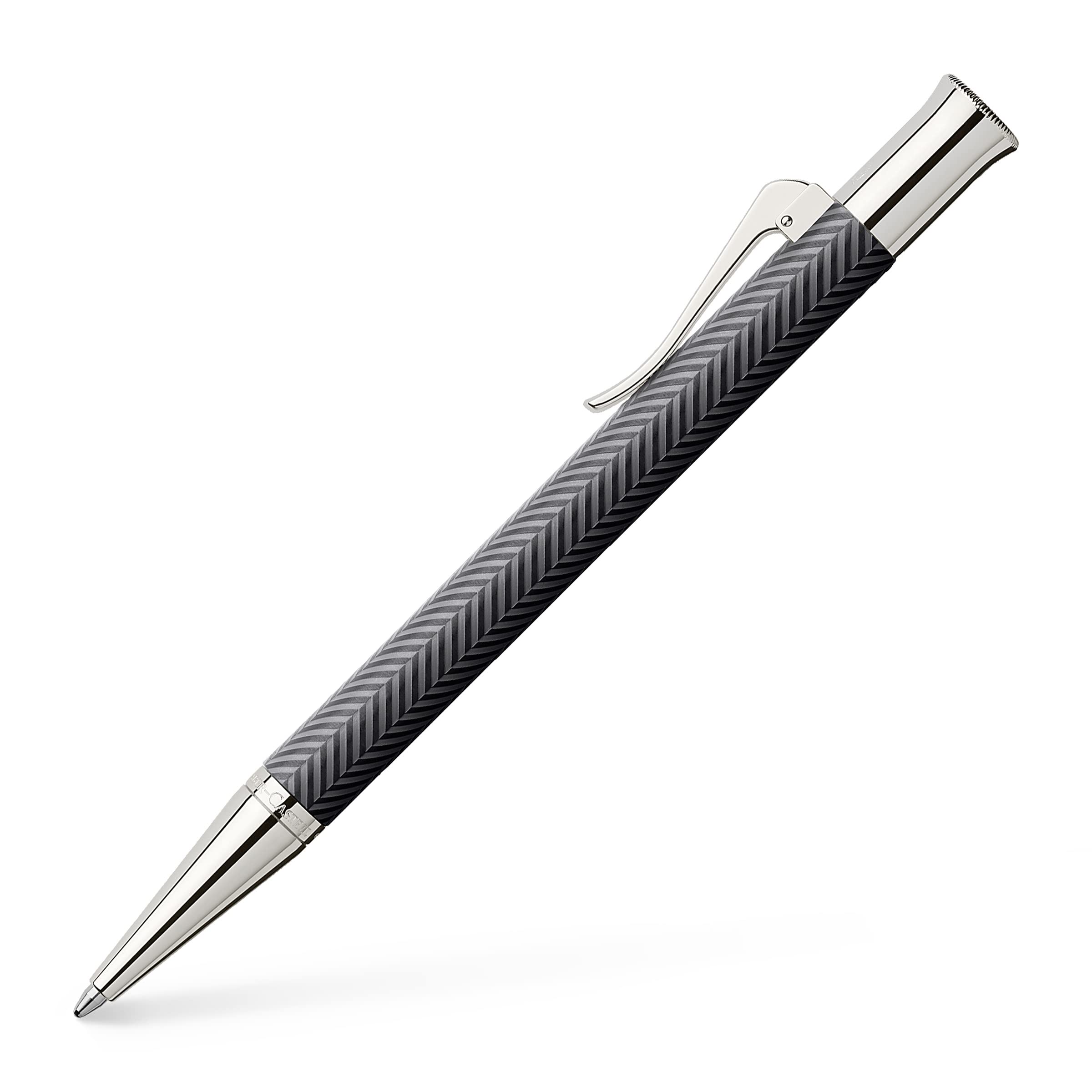 Graf von Faber-Castell Guilloche Ballpoint Pen - Cisele Black