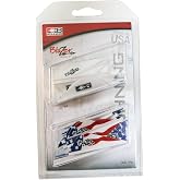 Bohning Blazer Vane Combo 36 Pack, White/American Flag