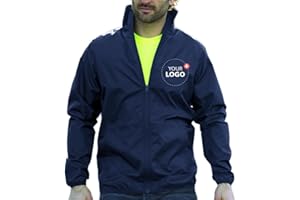 Custom Jacket, Team or Company Jacket, Waterproof Windbreaker, Personalized Gift, Add Your Own Text