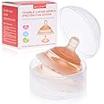 SANFE ELEPHANT Nipple Shields for Nursing Newborn,Double Layer Breast Shield,for Latch Difficulties or Flat or Inverted Nipples，2 Pack