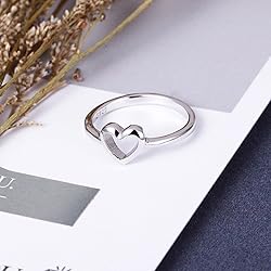 CCBFY Stainless Steel Simple Minimalist Heart