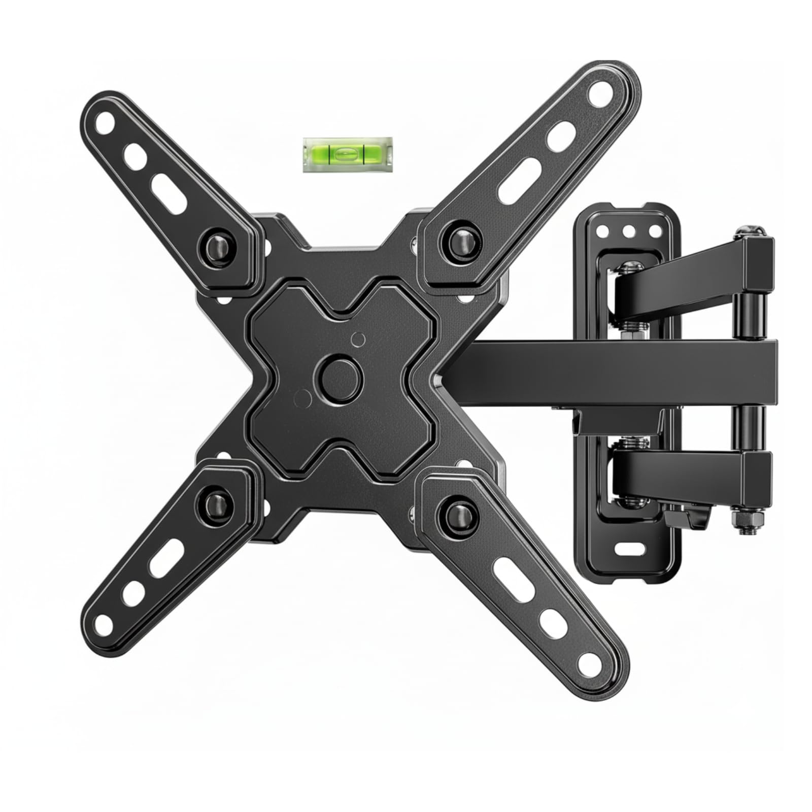 CondoMounts TVA8022 Full Motion TV Wall Mount for 12”–40” TVs Upto 44lbs, VESA 200x200, Corner Mount 32 inch and 40 inch