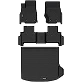 Jenofa-for Jeep Grand Cherokee 2022-2025 Floor Mat Cargo Mat All Weather Floor Mats Set Car Mat for Grand Cherokee (Include 4xe NOT for L or WK) Automotive Full Set Accessories 2025