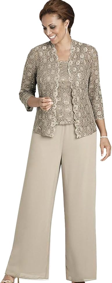 mother of the bride 3 piece trouser suit