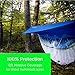 [#1 Hammock and Tent Tarp] Ultralight Hammock Rain Fly and Shelter Perfect for Waterproof Camping, Lightweight Backpacking and Portable for Travel by Serac