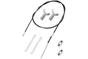 Rear Hand Brake Cable Kit Fit for Honda FourTrax 300 Rancher 350 400 420 2000-2006 Foreman 400 500 Rubicon 500 ATV