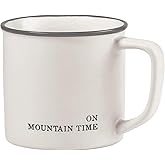 16 oz Coffee Mugs, On Mountain Time, Travelers Gift, 16 Ounces