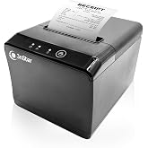 3nStar RPT004 Thermal Receipt Printer | 80mm POS Printer | USB &amp; Ethernet | High-Speed 230mm/s | Auto Cutter, Wall-Mount, Compact Design | Restaurant, Retail, Kiosk, Hospitality Use
