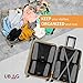 Packing Cubes Set – 4 Travel Luggage Packing Organizers - Compression Packing Cubes