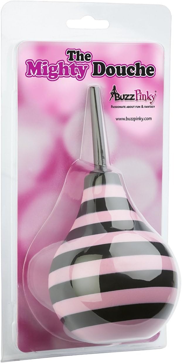 Reusable Enema Bulb - The Mighty Douche Colon & Anal Cleaning Kit (Pink), Pink/Black - Image 3