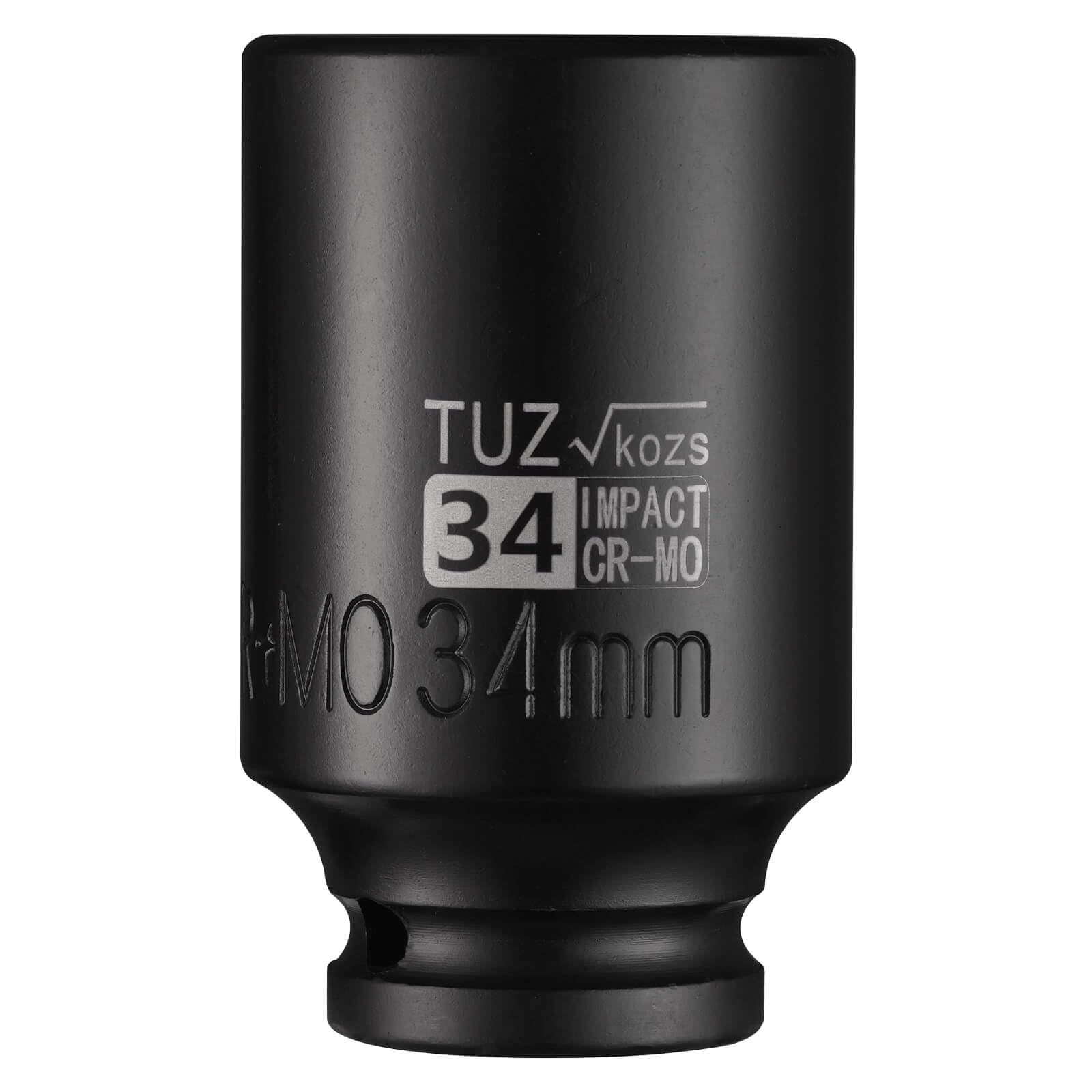 TUZkozs 1/2-Inch Drive 34mm Deep Impact Socket with