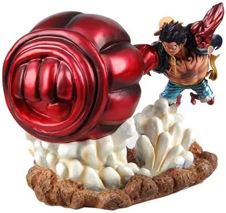 Amazon Co Jp Y Cmモンキーd ルフィワンピース Gkグレートアプキングガン4ギアルフィの変貌ビッグハンドボクシング麦わされた帽子男の子第5回海皇帝フィギュアキャラクターグッズ彫刻身長7 8in ホーム キッチン