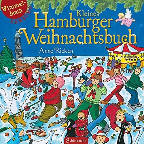 Kleines Hamburger Weihnachtsbuch: Wimmelbuch Hamburg