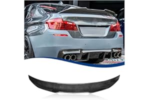 XPHAZZ Rear Trunk Spoiler PSM-Style Compatible with 5 Series and M5 Sedan (F10 & F10 M5 10-16, Carbon Fiber Look)