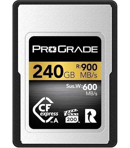 Lexar Cartão profissional 320GB CFexpress tipo A 900MB/s Gold