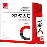 Sookwang Korea MEGADOSE Vitamin C Powder 3000mg | Powder Type | 100s | High Content Vitamin 3g*100 Sticks (Total 300g)