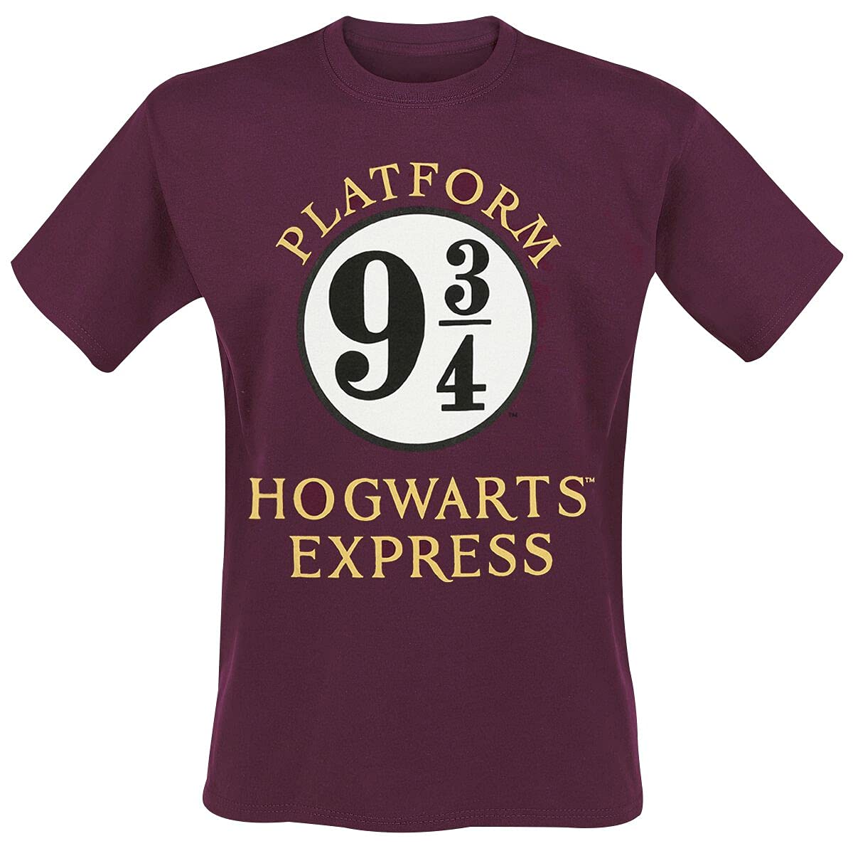 HARRY POTTER Hogwarts Express Men's Short Sleeve T-Shirt Red XL