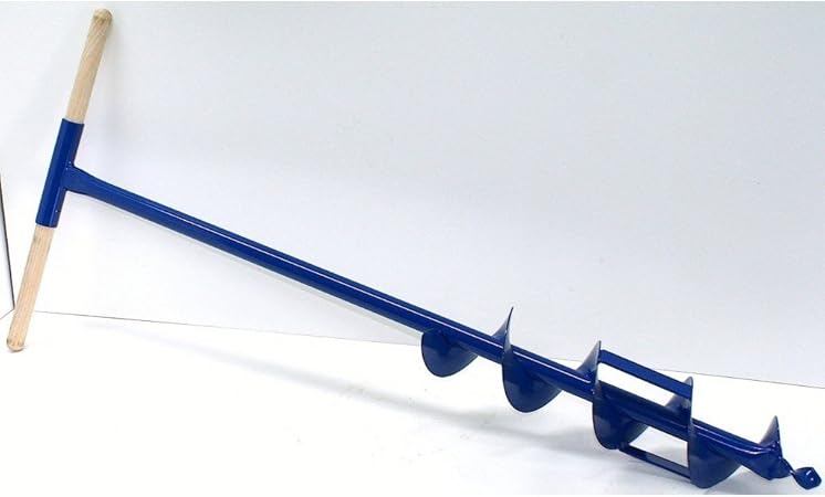 Tariere A Main Excavatrice 110 Mm Lame 11 Cm Manche En Bois Amazon Fr Jardin