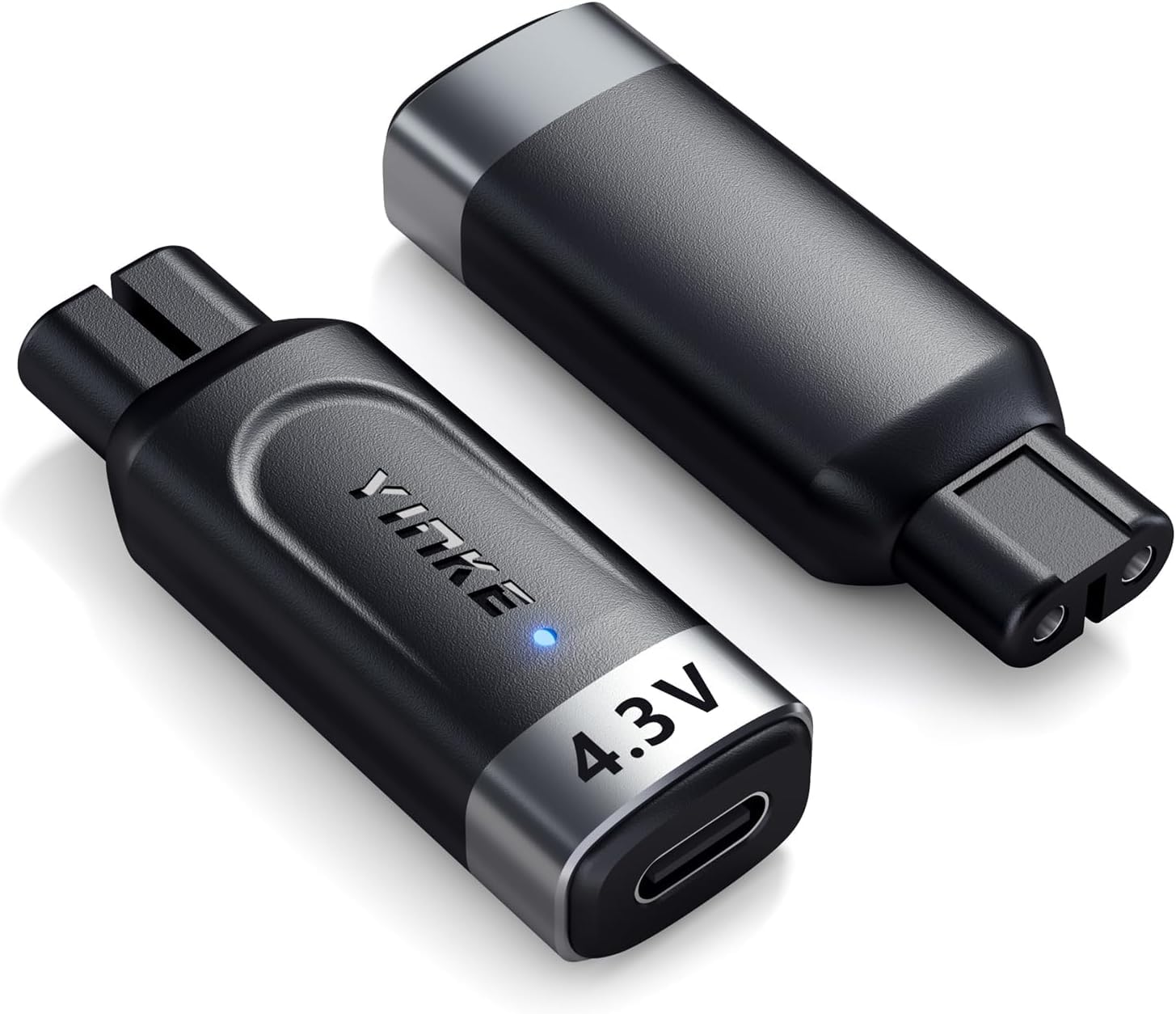 Photo 1 of Yinke 4.3V Type-C Shaver Adapter Charger for Philips Norelco Oneblade QP2520 QP2515 QP2620 MG5700 MG3740 with Charging Indicator, A00390 Electric Razor Power Adapter Without Charger Cord(1 PC)
