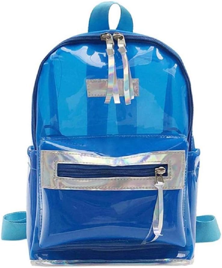 OneMoreT PVC Transparent Jelly Mini Backpacks Girls Mini Clear Backpack Summer New Fashion Student Casual Rucksack Mochila Feminina