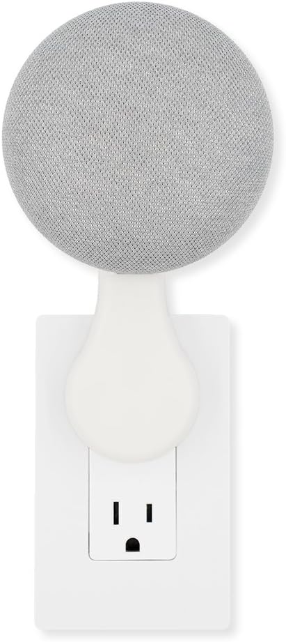 Nothing Like This Mini - Plug-in Mount - Accessory for Google Home Mini (White)